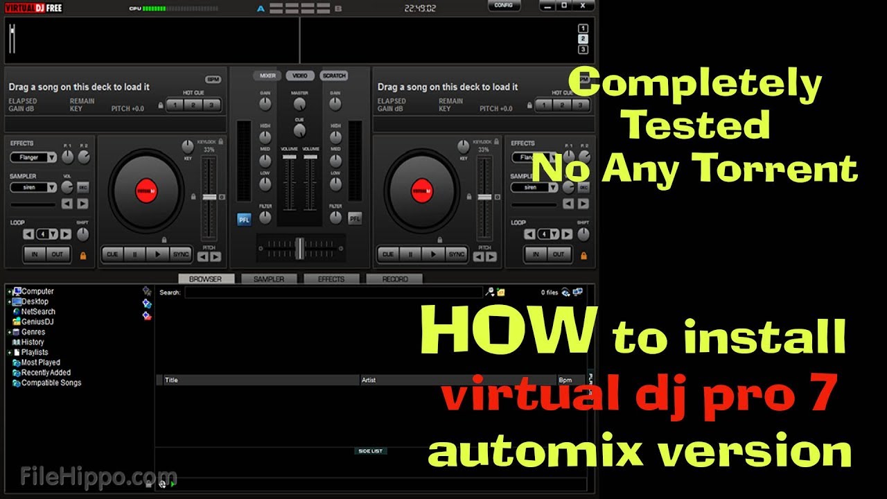 Download virtual dj 2018 for pc computer
